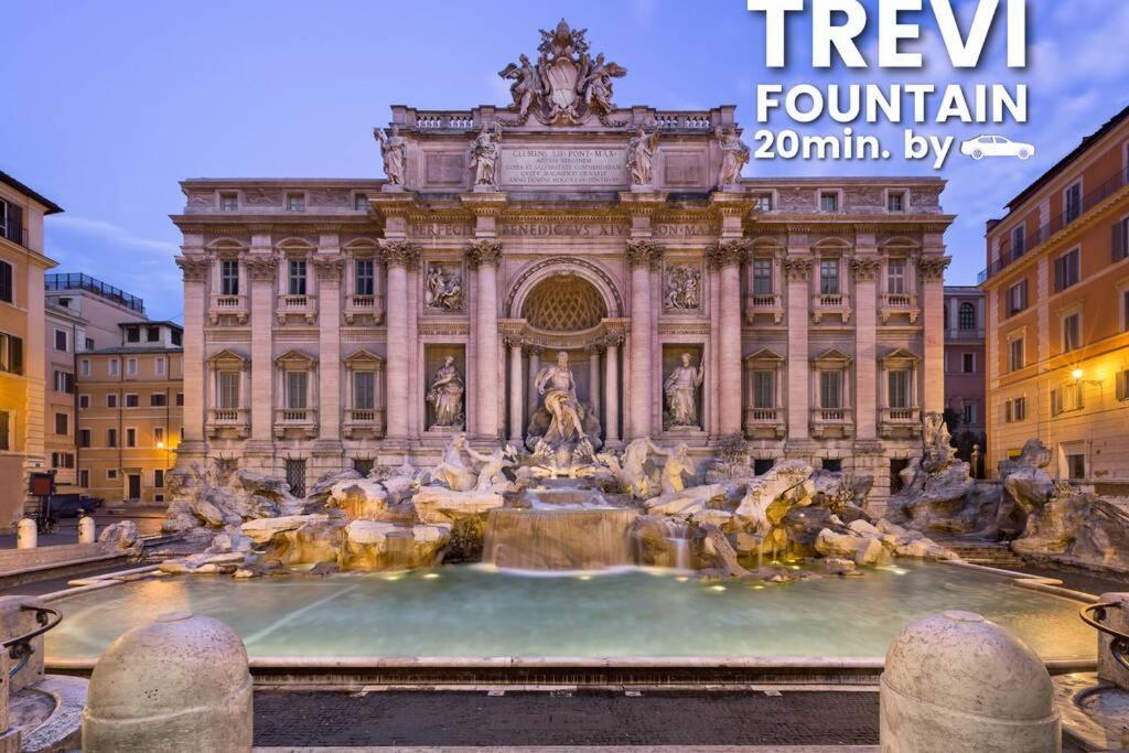 Appartamento Casa Aurora - Terrazza con vista San Pietro Roma Esterno foto